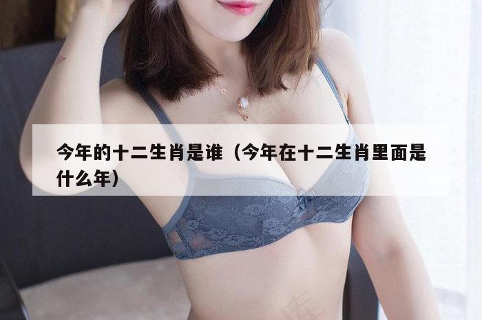 今年的十二生肖是谁（今年在十二生肖里面是什么年）